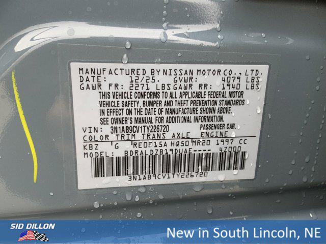 2026 Nissan Sentra SV