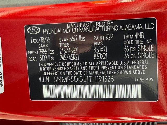 2026 Hyundai Santa Fe Calligraphy