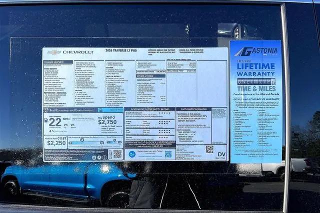 2026 Chevrolet Traverse FWD LT