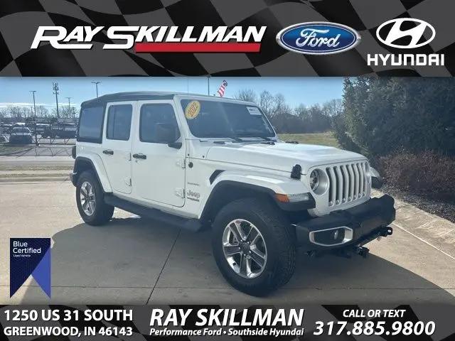 2022 Jeep Wrangler Unlimited Sahara 4x4 for sale in Greenwood, IN