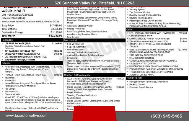 2015 Chevrolet Silverado 2500HD LTZ