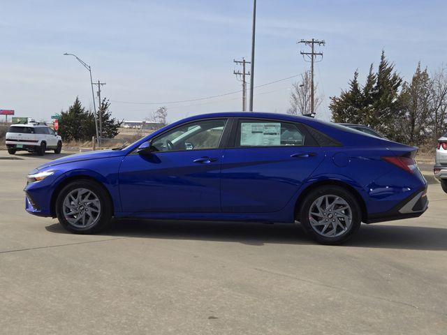 2026 Hyundai Elantra Hybrid Blue
