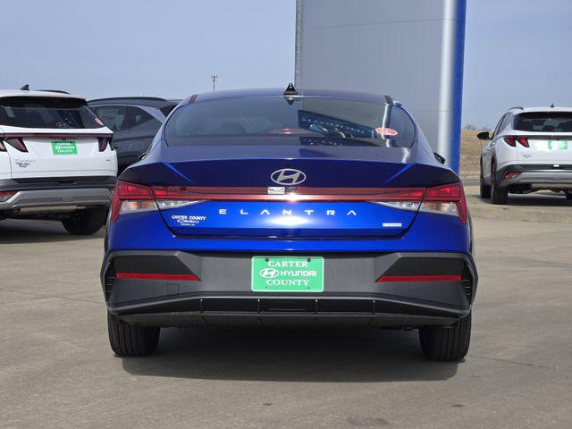 2026 Hyundai Elantra Hybrid Blue