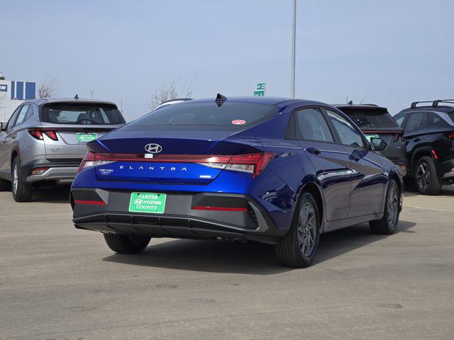 2026 Hyundai Elantra Hybrid Blue
