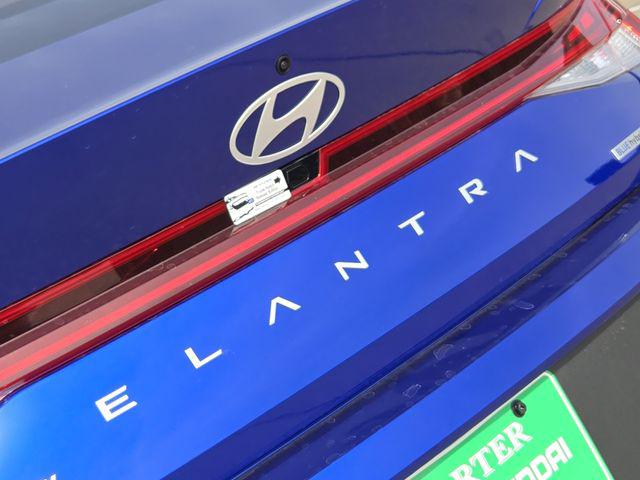 2026 Hyundai Elantra Hybrid Blue