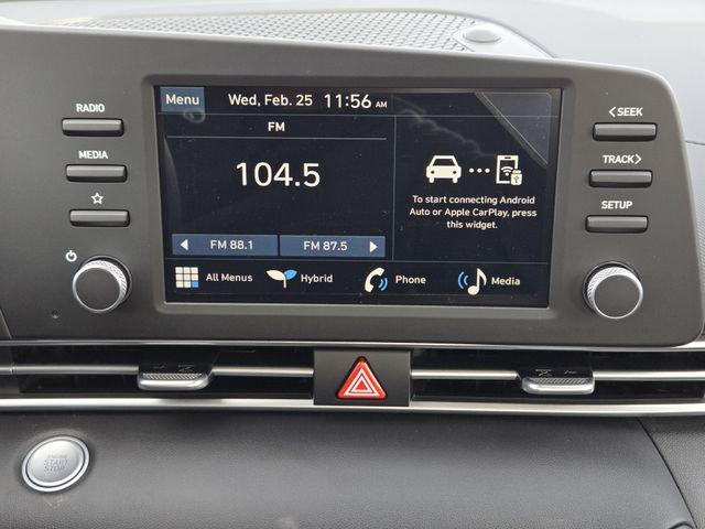 2026 Hyundai Elantra Hybrid Blue