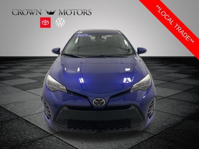 Used 2018 Toyota Corolla SE with VIN 2T1BURHE7JC078929 for sale in Holland, MI