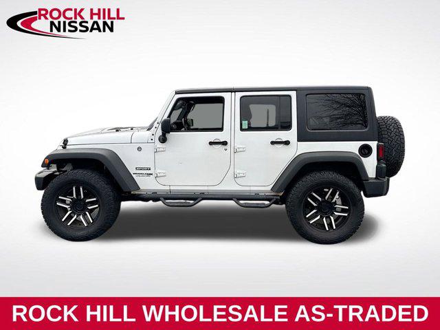2018 Jeep Wrangler JK Unlimited Sport S 4x4