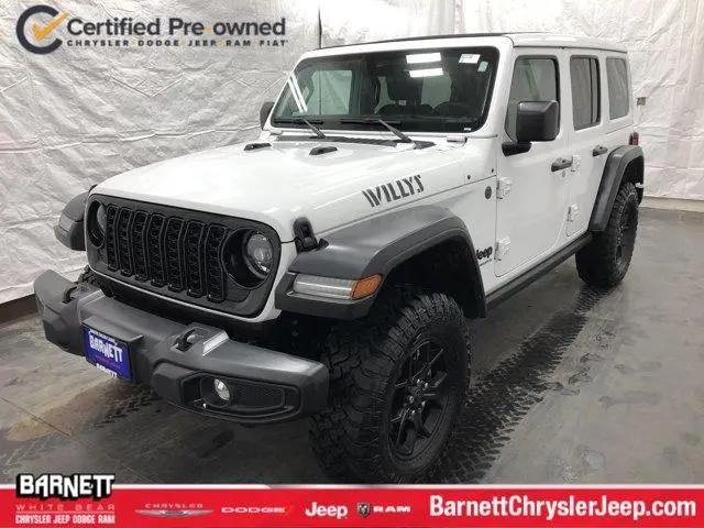 2024 Jeep Wrangler 4-Door Willys 4x4 for sale in White Bear Lake, MN