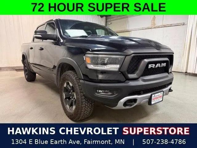 2019 Ram 1500 Rebel Crew Cab 4x4 57 Box for sale in Fairmont, MN