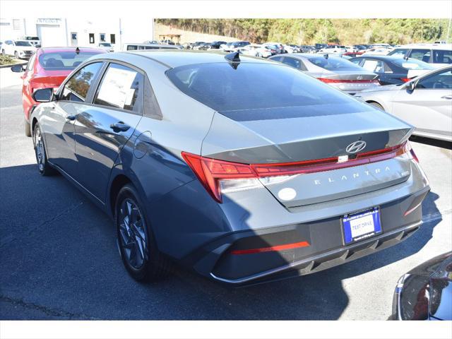 2026 Hyundai Elantra Hybrid Blue