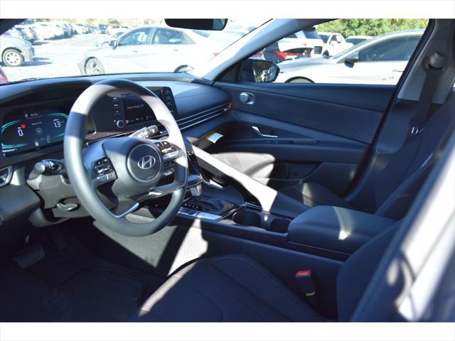 2026 Hyundai Elantra Hybrid Blue
