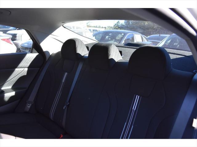 2026 Hyundai Elantra Hybrid Blue