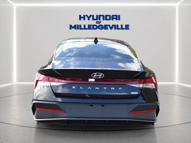 2026 Hyundai Elantra Hybrid Blue
