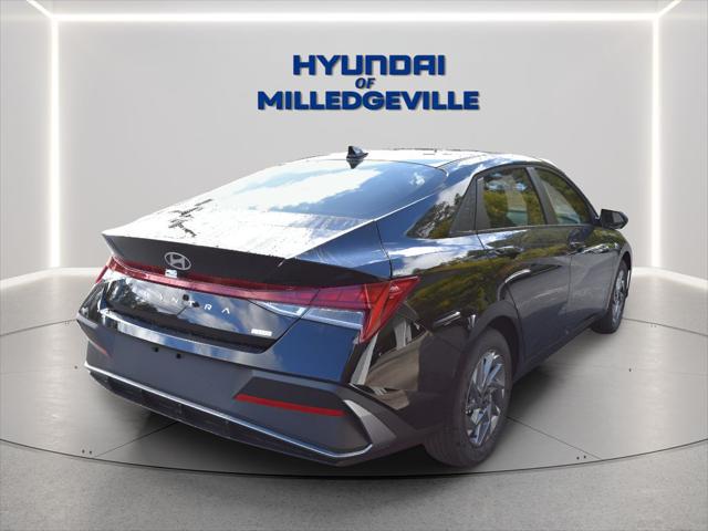 2026 Hyundai Elantra Hybrid Blue