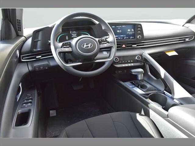 2026 Hyundai Elantra Hybrid Blue