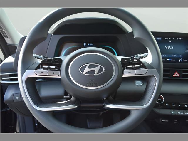 2026 Hyundai Elantra Hybrid Blue