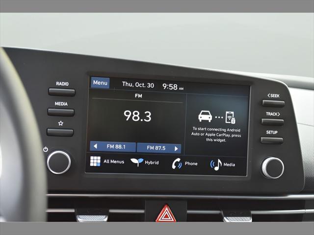 2026 Hyundai Elantra Hybrid Blue