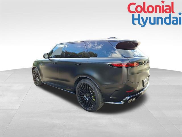 2024 Land Rover Range Rover Sport SV Edition One Obsidian Black