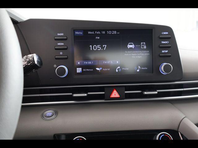 2026 Hyundai Elantra Hybrid Blue