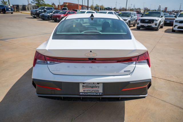 2026 Hyundai Elantra Hybrid Blue