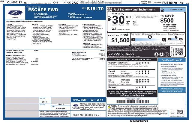 2023 Ford Escape Active for sale in El Dorado Springs, MO