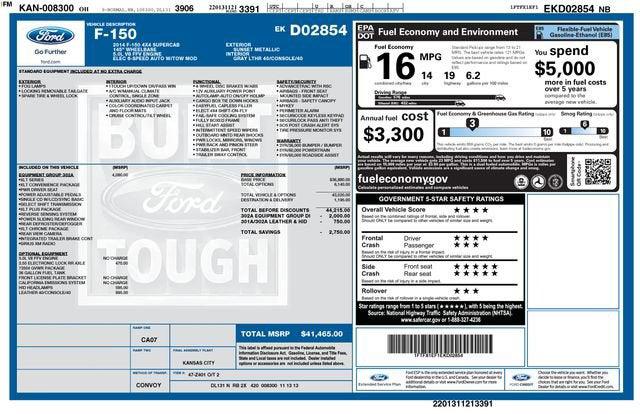 2014 Ford F-150 XL 2014 Ford F-150 XL