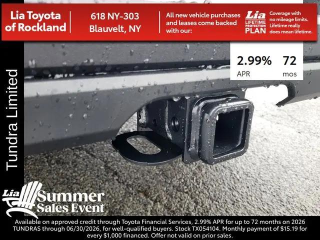 2026 Toyota Tundra Limited CrewMax 6.5' Bed