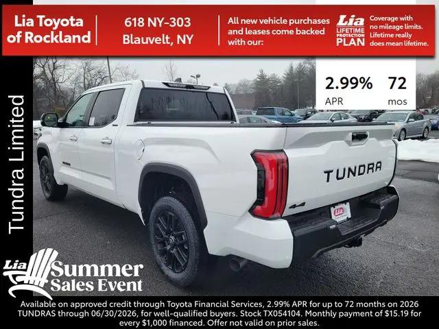 2026 Toyota Tundra Limited CrewMax 6.5' Bed