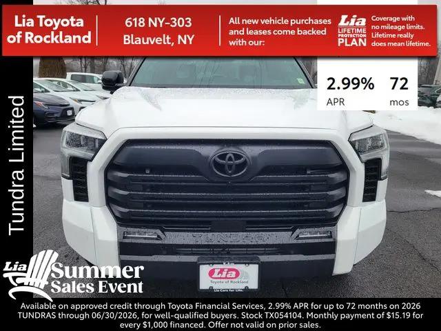 2026 Toyota Tundra Limited CrewMax 6.5' Bed