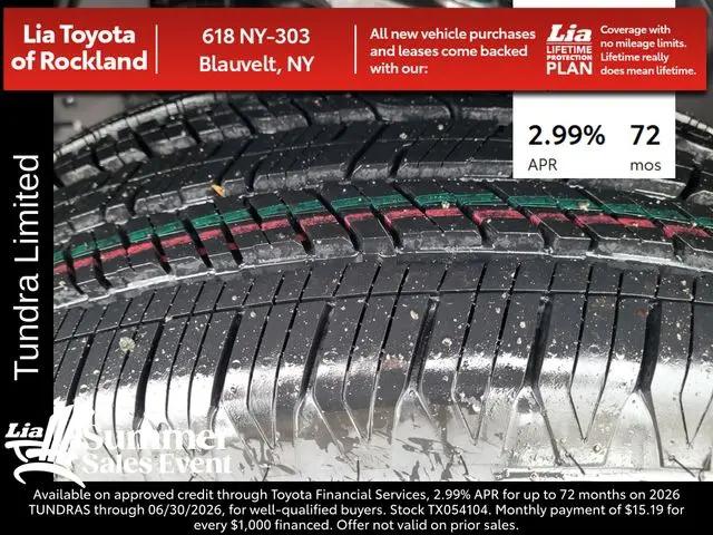 2026 Toyota Tundra Limited CrewMax 6.5' Bed