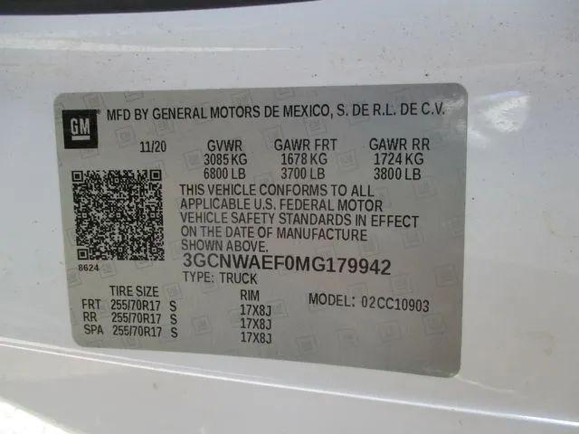 2021 Chevrolet Silverado 1500 2WD Regular Cab Long Bed WT