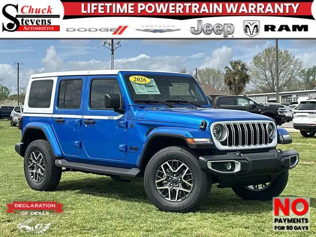 2026 Jeep Wrangler WRANGLER 4-DOOR SAHARA