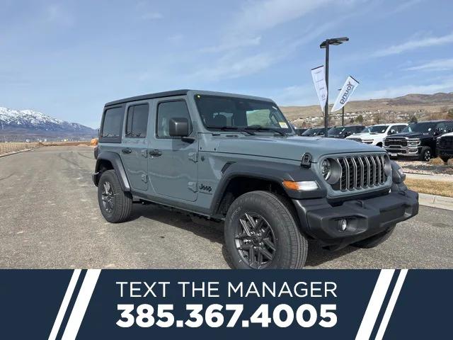 2026 Jeep Wrangler WRANGLER 4-DOOR SPORT S