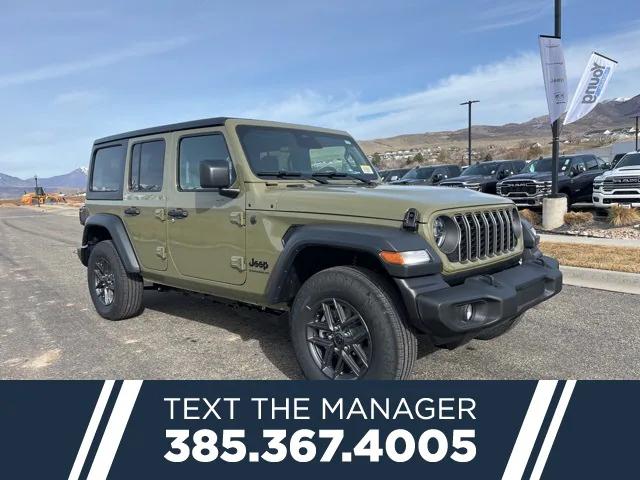 2026 Jeep Wrangler WRANGLER 4-DOOR SPORT S