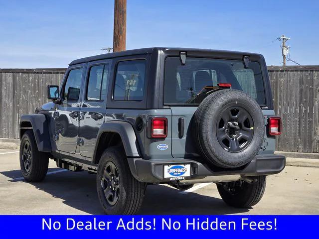 2026 Jeep Wrangler WRANGLER 4-DOOR SPORT 2026 Jeep Wrangler WRANGLER 4-DOOR SPORT