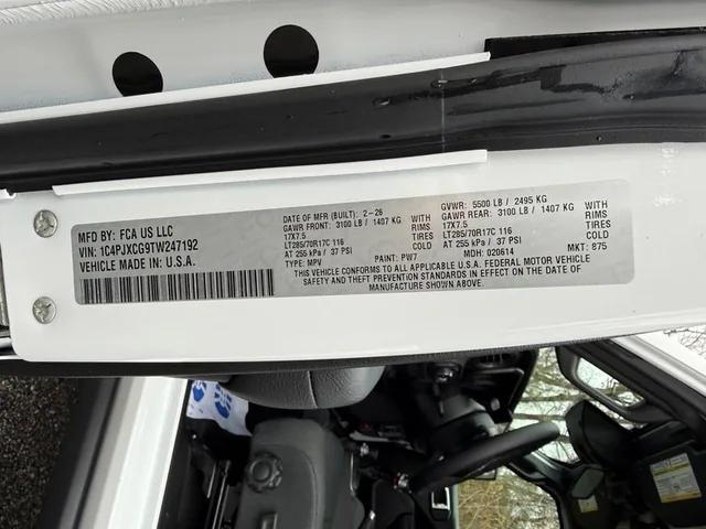 2026 Jeep Wrangler Rubicon