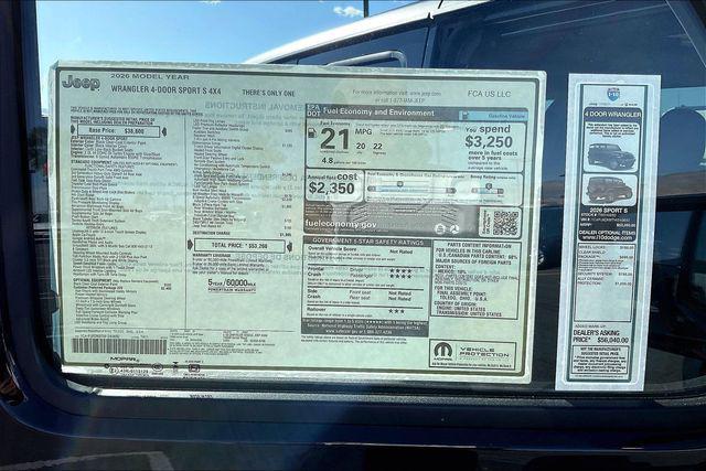 2026 Jeep Wrangler Sport S