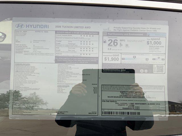 2026 Hyundai Tucson Limited