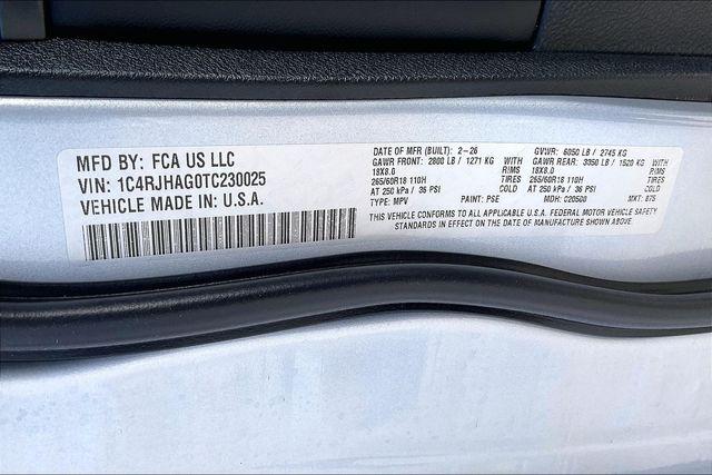 2026 Jeep Grand Cherokee Altitude 4x4