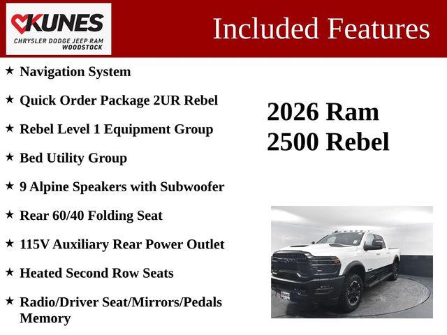2026 RAM Ram 2500 RAM 2500 REBEL CREW CAB 4X4 64 BOX
