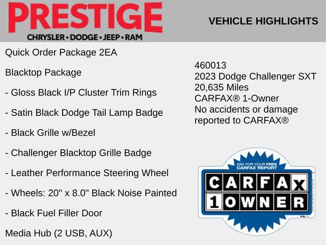 2023 Dodge Challenger SXT