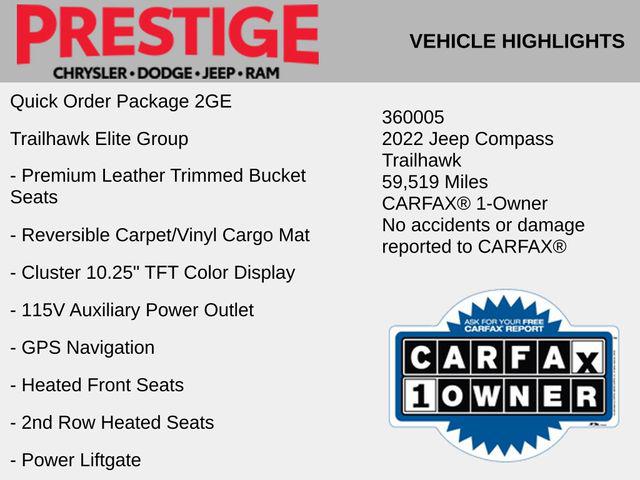 2022 Jeep Compass Trailhawk 4x4