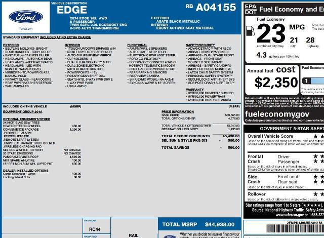 2024 Ford Edge SEL
