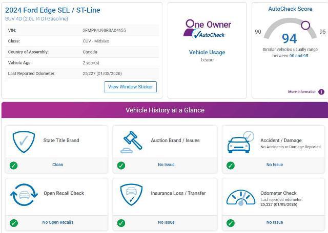 2024 Ford Edge SEL