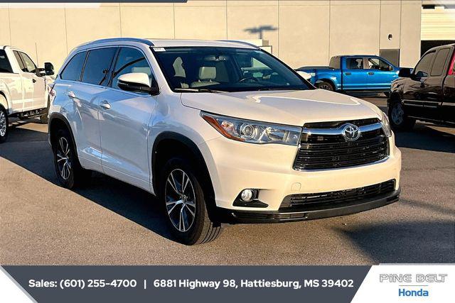 2016 Toyota Highlander XLE V6