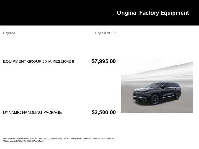 2026 Lincoln Aviator Reserve