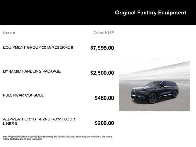 2026 Lincoln Aviator Reserve