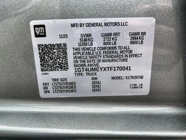 2026 GMC Sierra 2500HD Crew Cab, Standard Bed, SLE, 4WD