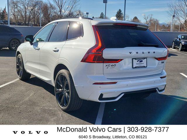 2026 Volvo XC60 Plug-In Hybrid Black Edition Ultra, T8 AWD Electric/Gasoline, Dark